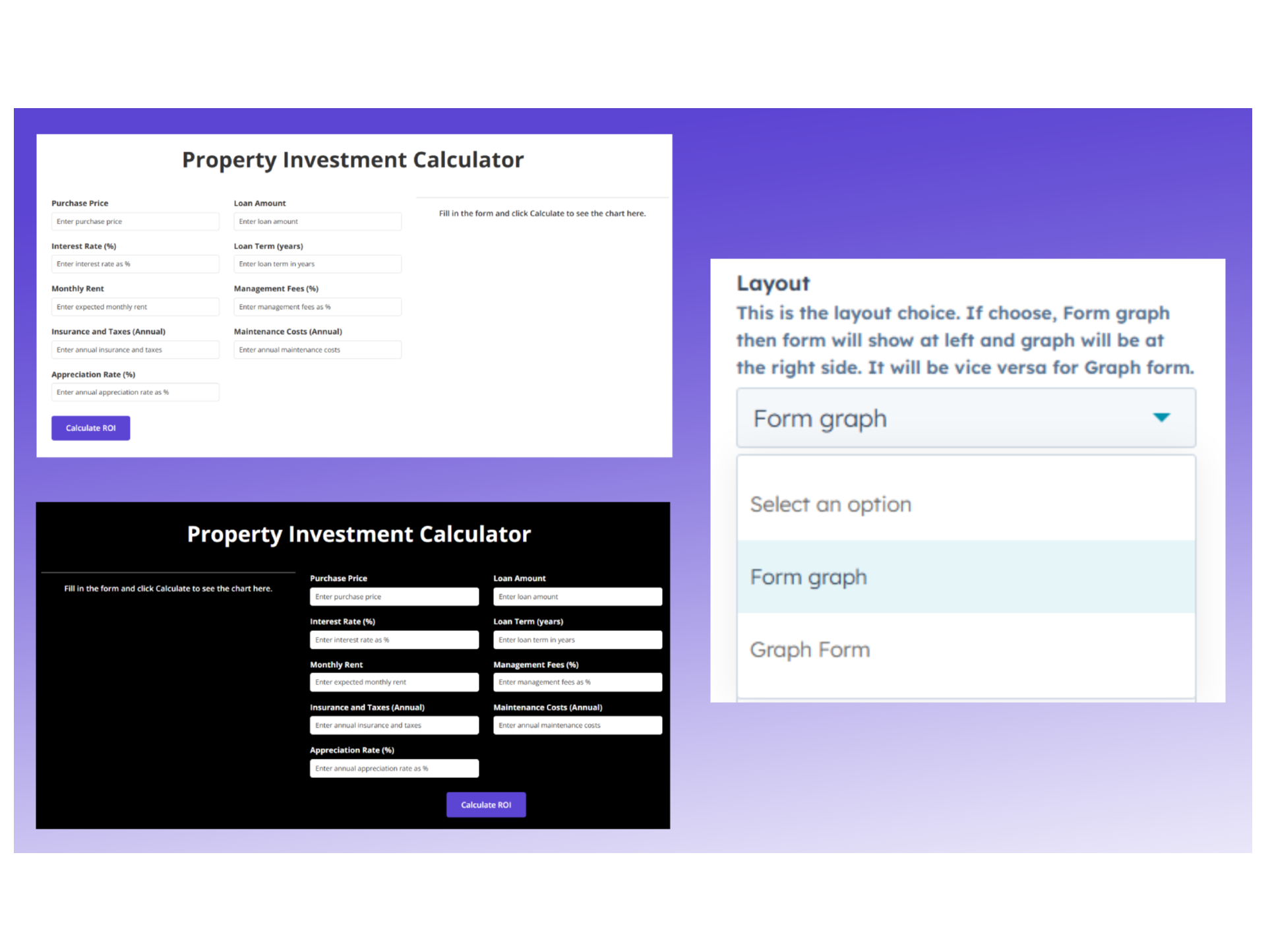 Pick Your Layout Style