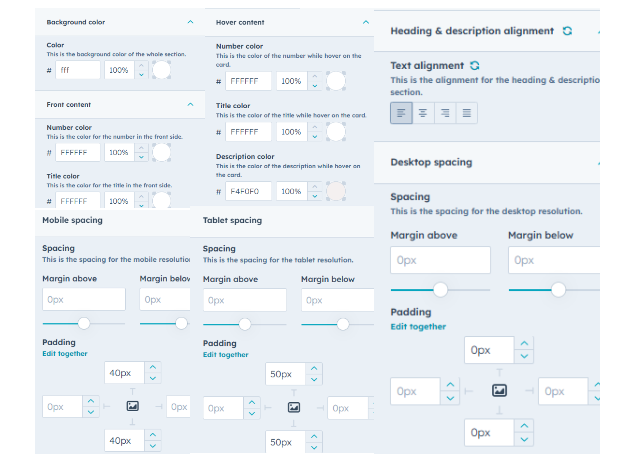 Style Control for Every Element